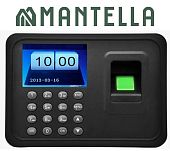 Биометрический терминал прибор устройство система учета рабочего времени Mantella Control